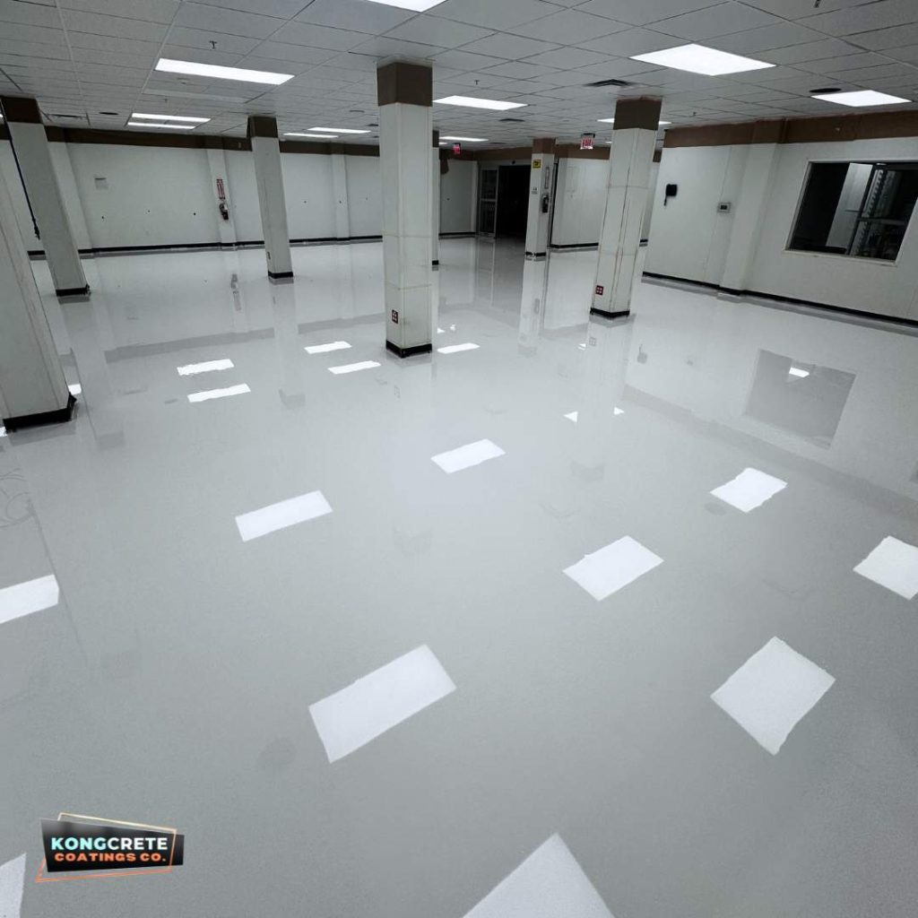 Industrial Epoxy Floor Coating System Vape Lab Orlando Kongcrete Coatings (1)