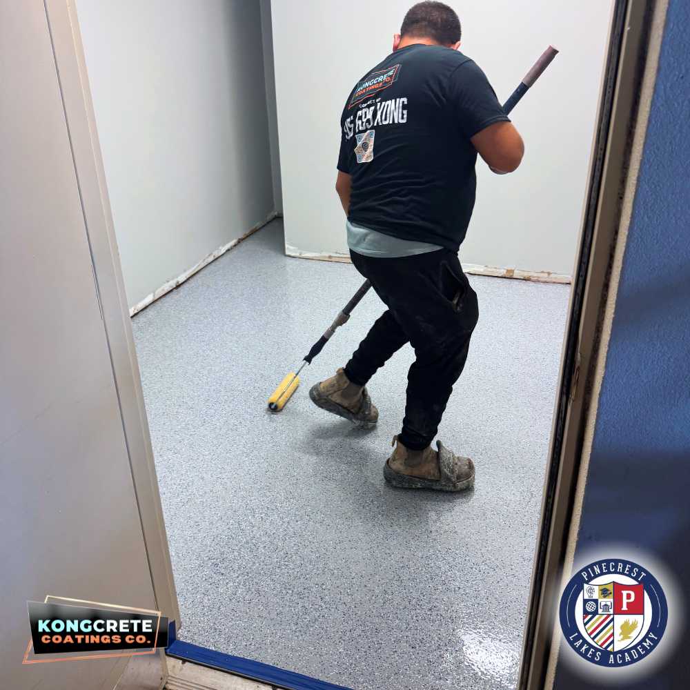 Kongcrete Coatings Commercial Epoxy Floors for Schools (10)