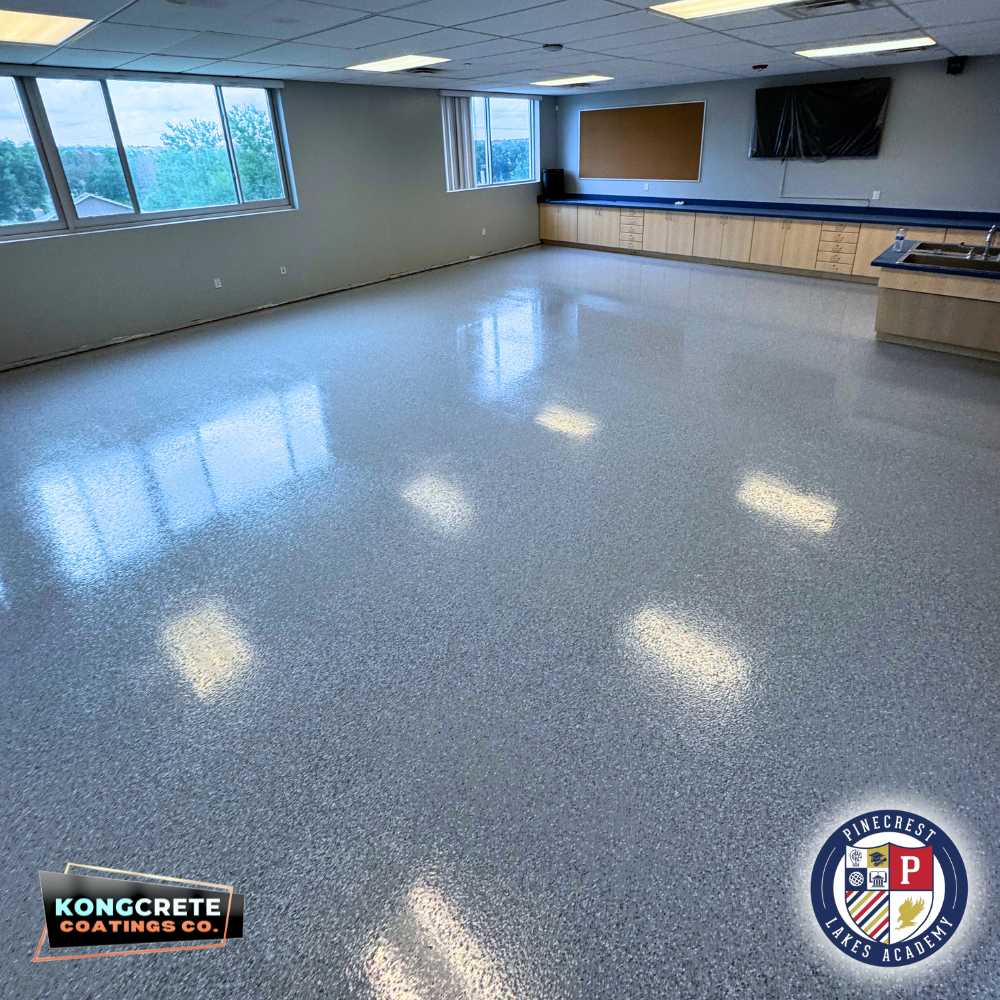 Kongcrete Coatings Commercial Epoxy Floors for Schools (5)
