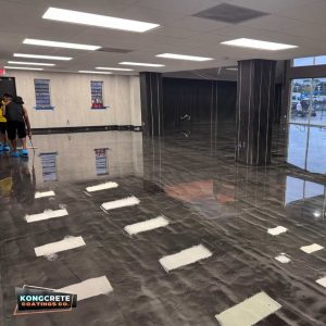 Car Dealership Metallic Epoxy Floor Kongcrete Coatings Co (10)