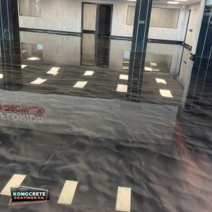 Car Dealership Metallic Epoxy Floor Kongcrete Coatings Co (14)