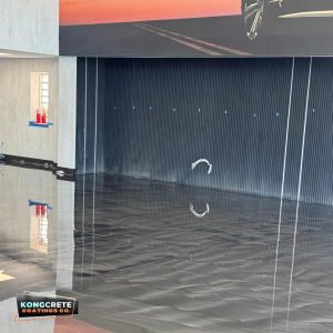 Car Dealership Metallic Epoxy Floor Kongcrete Coatings Co (17)
