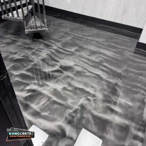 Car Dealership Metallic Epoxy Floor Kongcrete Coatings Co (21)