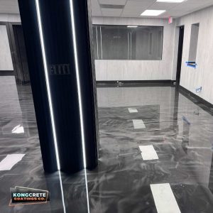 Car Dealership Metallic Epoxy Floor Kongcrete Coatings Co (22)