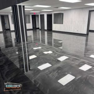 Car Dealership Metallic Epoxy Floor Kongcrete Coatings Co (23)