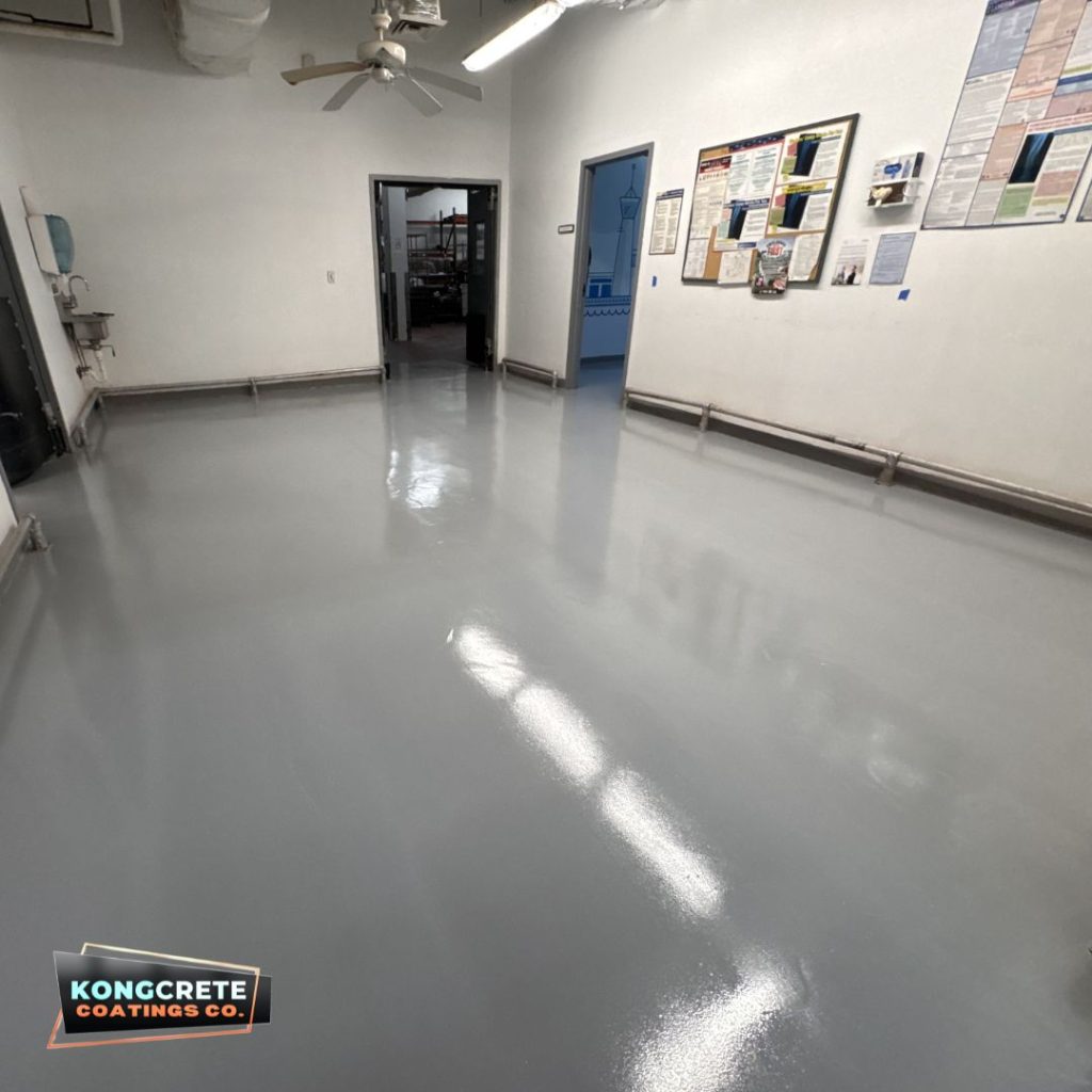 COMMERCIAL KITCHEN EPOXY FLOOR SAFETY CODE APPROVED ORLANDO SANFORD AIRPORT (10)
