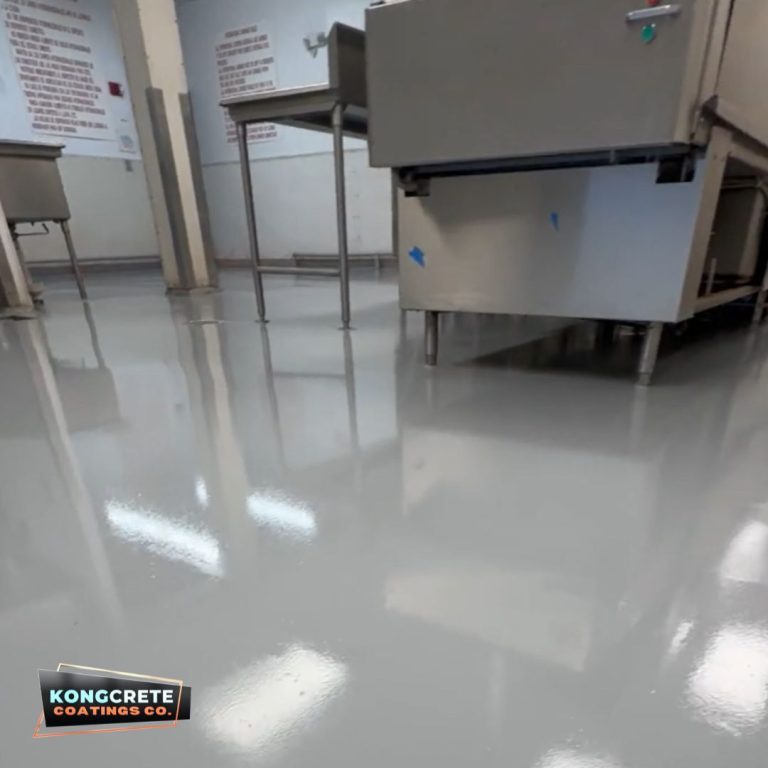 COMMERCIAL KITCHEN EPOXY FLOOR SAFETY CODE APPROVED ORLANDO SANFORD AIRPORT (24)